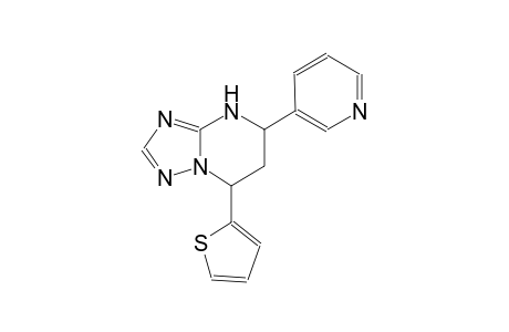 5-(3-pyridinyl)-7-(2-thienyl)-4,5,6,7-tetrahydro[1,2,4]triazolo[1,5-a]pyrimidine
