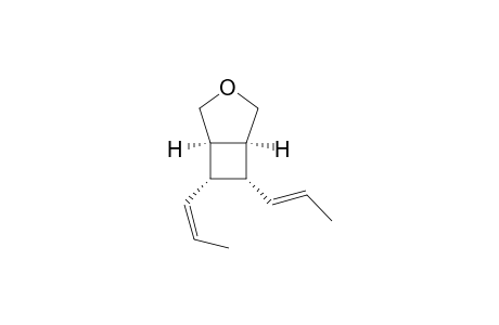 3-Oxabicyclo[3.2.0]heptane, 6,7-bis(1-propenyl)-, [1.alpha.,5.alpha.,6.alpha.(Z),7.beta.(E)]-
