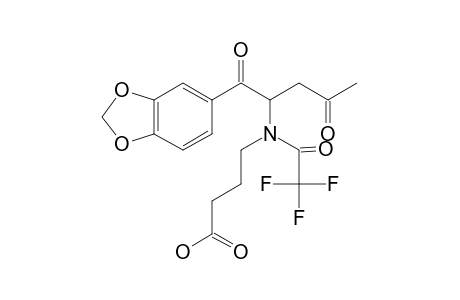 MDPV-M (oxo-carboxy-) TFA
