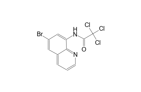 acetamide, N-(6-bromo-8-quinolinyl)-2,2,2-trichloro-