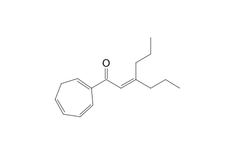 2-(3-Propyl-1-oxohex-2-en-1-yl)-1,3,5-cycloheptatriene