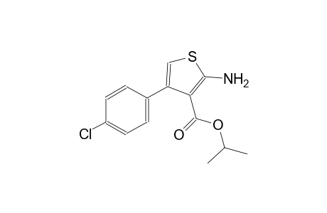 isopropyl 2-amino-4-(4-chlorophenyl)-3-thiophenecarboxylate