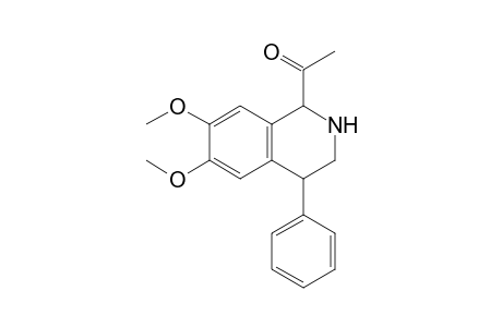 6,7-Dimethoxy-1-acetyl-4-phenyl-1,2,3,4-tetrahydro-isoquinoline