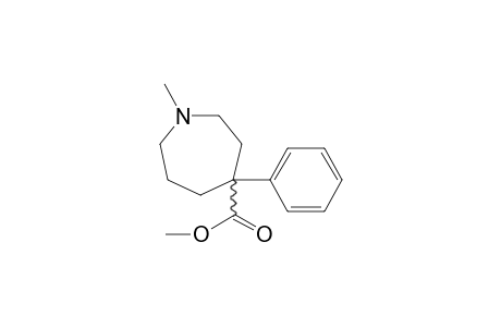 Ethoheptazine-A (CH3OH ester)