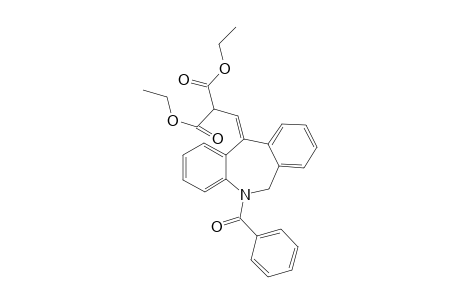 (Z/E)-Diethyl-2-((5-benzoyl-5H-dibenzo[b,e]azepin-11(6H)-ylidene)methyl)malonate