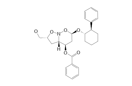 REL-(2-R,3A-S,4-R,6-R)-4-BENZOYLOXY-2-HYDROXYMETHYL-6-[(1-S,2-R)-(2-PHENYLCYCLOHEXYL)-OXY]-HEXAHYDROISOXAZOLO-[2,3-B]-[1,2]-OXAZINE