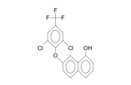 7-(2,6-Dichloro-4-trifluoro-phenoxy)-1-napthol