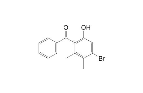 4-bromo-2,3-dimethyl-6-hydroxybenzophenone