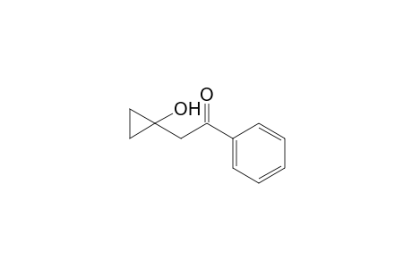 2-(1-hydroxycyclopropyl)-1-phenyl-ethanone
