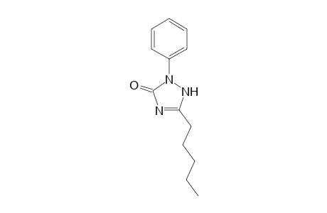5-Amyl-2-phenyl-1H-1,2,4-triazol-3-one