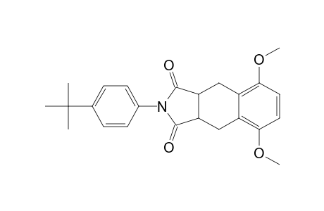 1H-Benz[f]isoindole-1,3(2H)-dione, 2-[4-(1,1-dimethylethyl)phenyl]-3a,4,9,9a-tetrahydro-5,8-dimethoxy-