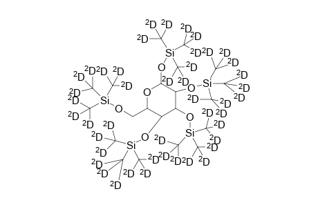 Penta-O-trimethyl-D45-silyl-D-glucose