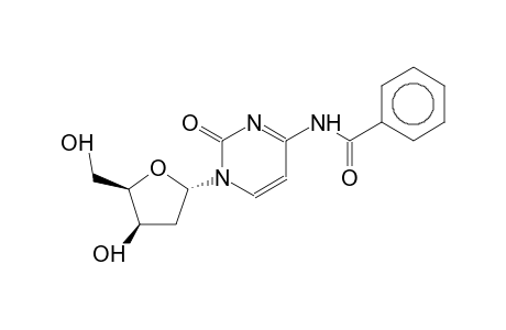 1,2-Dihydro-4-benzoylamino-pyrimidin-1-yl-2-deoxy-ribofuranoside
