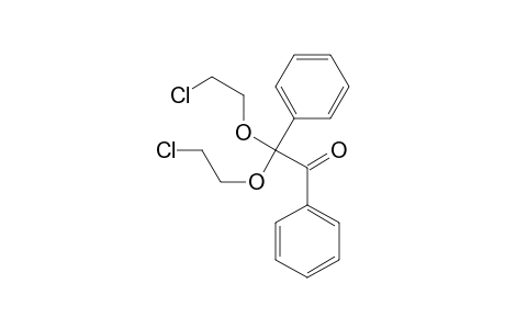 Ethanone, 2,2-bis(2-chloroethoxy)-1,2-diphenyl-