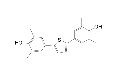 Phenol, 4,4'-(2,5-thiophenediyl)bis[2,6-dimethyl-