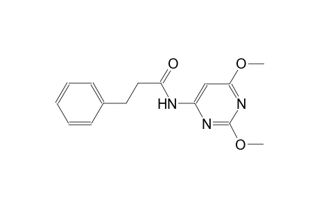 benzenepropanamide, N-(2,6-dimethoxy-4-pyrimidinyl)-