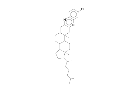7-Chloroquinoxalino[2,3-b]cholestane