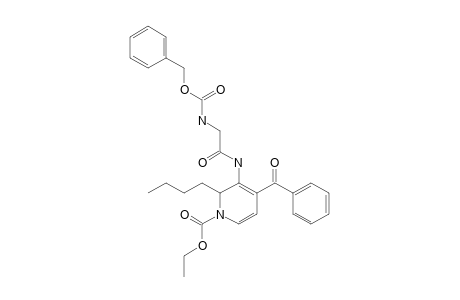 1-ETHOXYCARBONYL-2-N-BUTYL-3-BENZYLOXY-CARBONYLAMINO-METHYLCARBONYL-AMINO-4-BENZOYL-1,2-DIHYDROPYRIDINE
