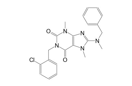 8-[benzyl(methyl)amino]-1-(2-chlorobenzyl)-3,7-dimethyl-3,7-dihydro-1H-purine-2,6-dione