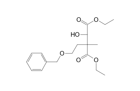 5-(Benzyloxy)-3-(ethoxycarbonyl)-2-hydroxy-3-methylpentanoic acid ethyl ester
