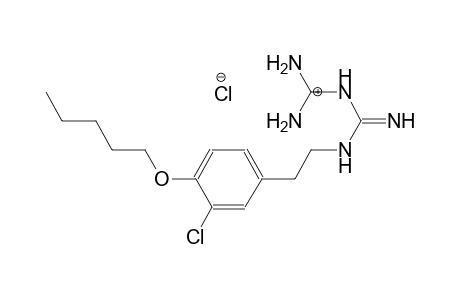 amino(3-(3-chloro-4-(pentyloxy)phenethyl)guanidino)methaniminium chloride