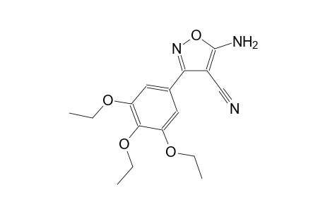 4-isoxazolecarbonitrile, 5-amino-3-(3,4,5-triethoxyphenyl)-