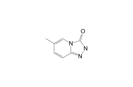 3-OXO-6-METHYL-S-TRIAZOLO-[4.3-A]-PYRIDINE