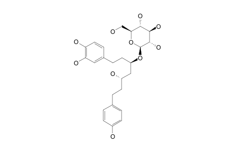 (3R,5R)-3,5-DIHYDROXY-1-(3,4-DIHYDROXYPHENYL)-7-(4-HYDROXYPHENYL)-HEPTANE-3-O-BETA-D-GLUCOPYRANOSIDE