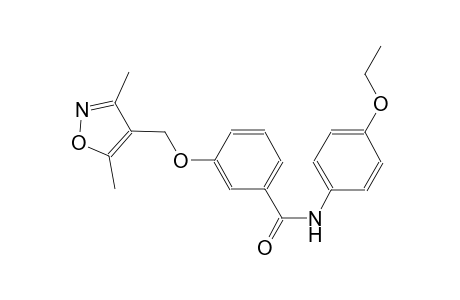 benzamide, 3-[(3,5-dimethyl-4-isoxazolyl)methoxy]-N-(4-ethoxyphenyl)-