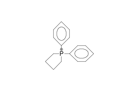 1,1-Diphenyl-phospholanium cation