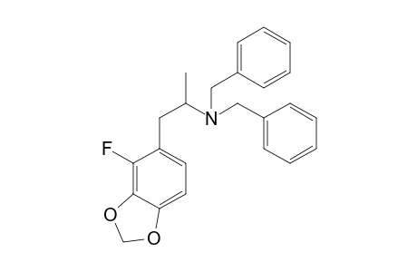 N,N-Dibenzyl-2-fluoro-3,4-methylenedioxyamphetamine