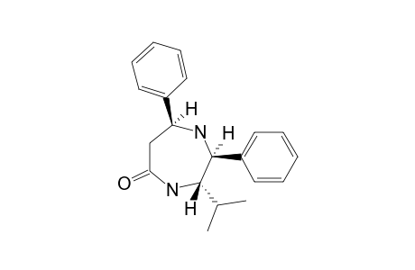 T-3-ISOPROPYL-R-2,C-7-DIPHENYLHEXAHYDRO-1,4-DIAZEPIN-5-ONE