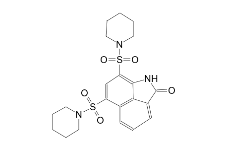 benz[cd]indol-2(1H)-one, 6,8-bis(1-piperidinylsulfonyl)-