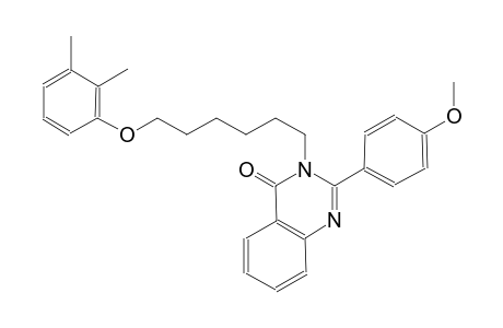 3-[6-(2,3-dimethylphenoxy)hexyl]-2-(4-methoxyphenyl)-4(3H)-quinazolinone