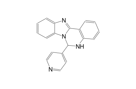 6-(4-pyridinyl)-5,6-dihydrobenzimidazo[1,2-c]quinazoline
