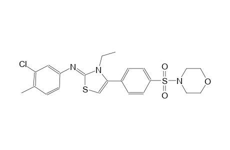 benzenamine, 3-chloro-N-[(2Z)-3-ethyl-4-[4-(4-morpholinylsulfonyl)phenyl]thiazolylidene]-4-methyl-