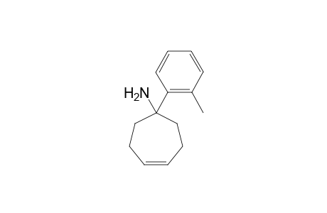 1-(o-Tolyl)cyclohept-4-en-1-amine