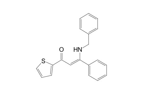 (Z)-3-Benzylamino-3-phenyl-1-thiophen-2-ylpropenone