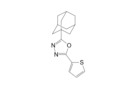 2-(1-Adamantyl)-5-(2-thienyl)-1,3,4-oxadiazole