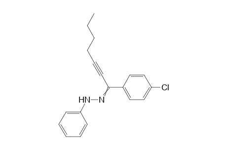 1-[1-(4-Chlorophenyl)hept-2-yn-1-ylidene]-2-phenylhydrazine