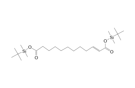 Bis[tert-butyl(dimethyl)silyl](2E)-2-dodecenedioate