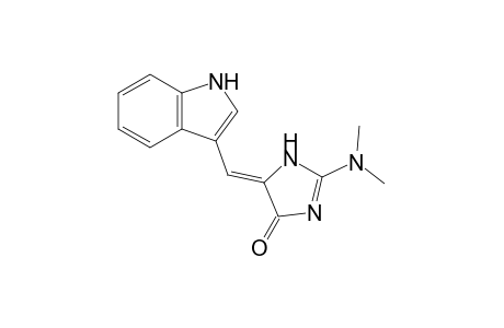2-Dimethylamino-5-(1H-indol-3-yl)methylene-4H-imidazol-4-one