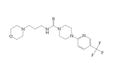 1-piperazinecarbothioamide, N-[3-(4-morpholinyl)propyl]-4-[5-(trifluoromethyl)-2-pyridinyl]-