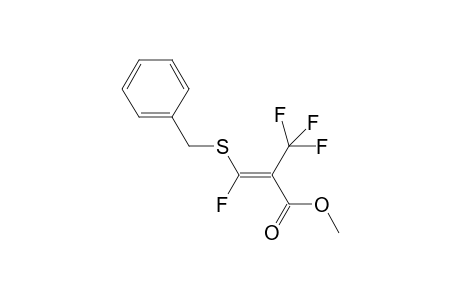 3-Benzylsulfanyl-3-fluoro-2-trifluoromethyl-acrylic acid methyl ester