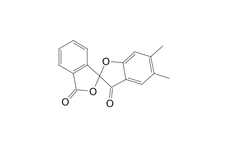 5,6-dimethyl-3H,3'H-spiro[benzofuran-2,1'-isobenzofuran]-3,3'-dione