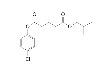 Glutaric acid, 4-chlorophenyl isobutyl ester