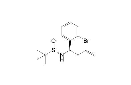 (S(S),1R)-1-(2-Bromophenyl)-N-(tert-butylsulfinyl)but-3-en-1-amine