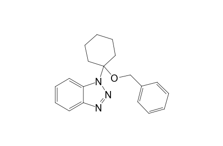 1-(1-Benzyloxycyclohexyl)benzotriazole