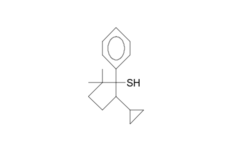 1-Phenyl-2,2-dimethyl-5-cyclopropylthiole