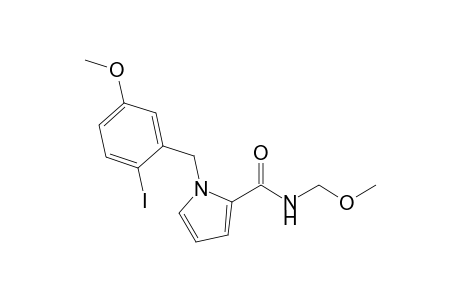 1-(2-Iodo-5-methoxybenzyl)pyrrole-2-carboxylic acid methoxy methyl amide